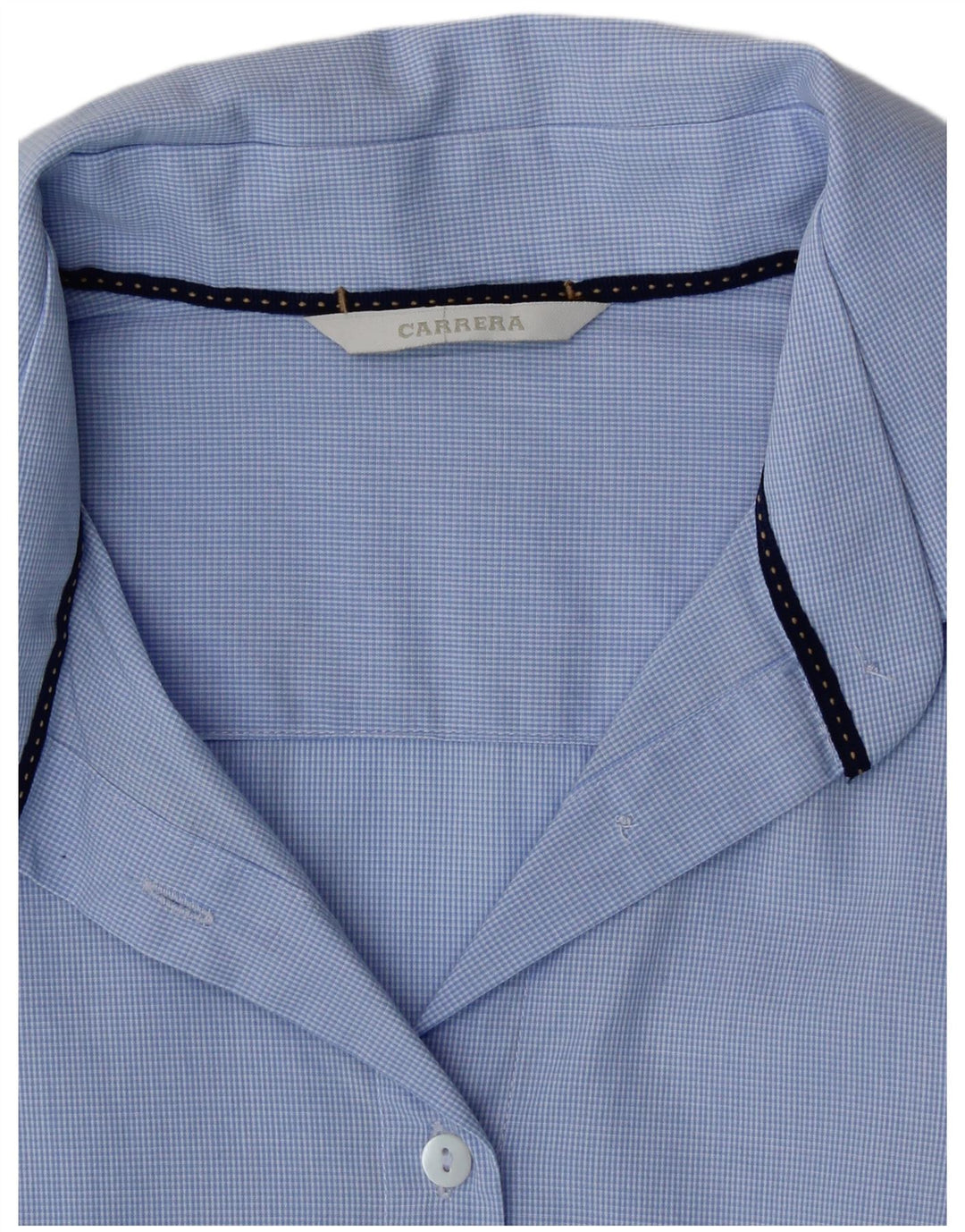 Camicia da donna Carrera UK 12 a quadri blu medio