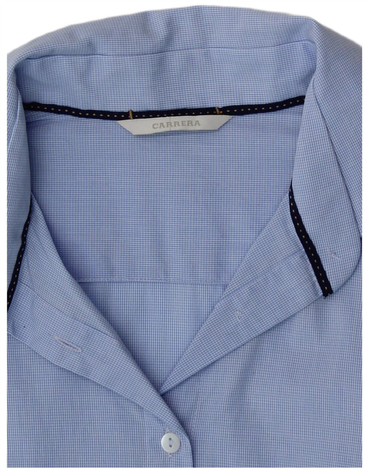 Camicia da donna Carrera UK 12 a quadri blu medio
