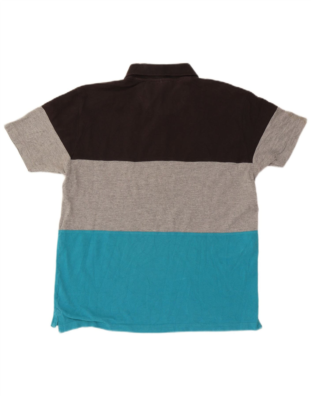 Polo grafica da uomo Pierre Cardin grande color block multicolore