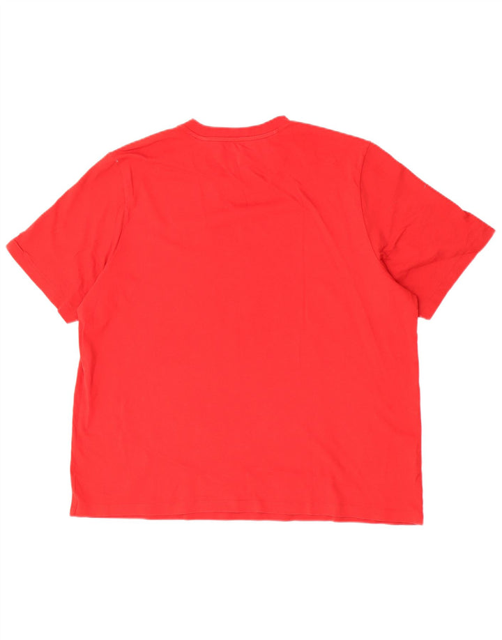 T-shirt grafica da uomo Adidas Top XL rossa