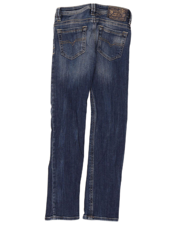 Diesel Ragazzi Thavar Straight Jeans 7-8 Anni W26 L25 Cotone Blu