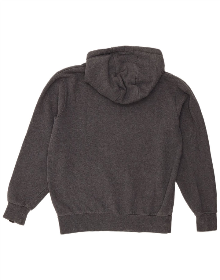 Maglione con cappuccio grafico da uomo Ellesse in cotone grigio medio