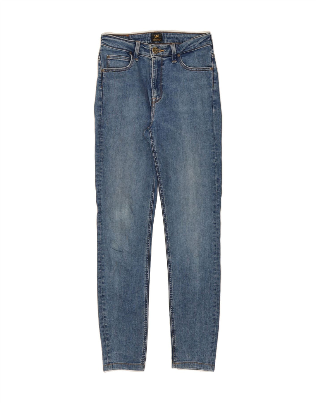 LEE Womens Scarlett High Slim Jeans W27 L28 Blue Cotton Vintage Lee and Second-Hand Lee from Messina Hembry 