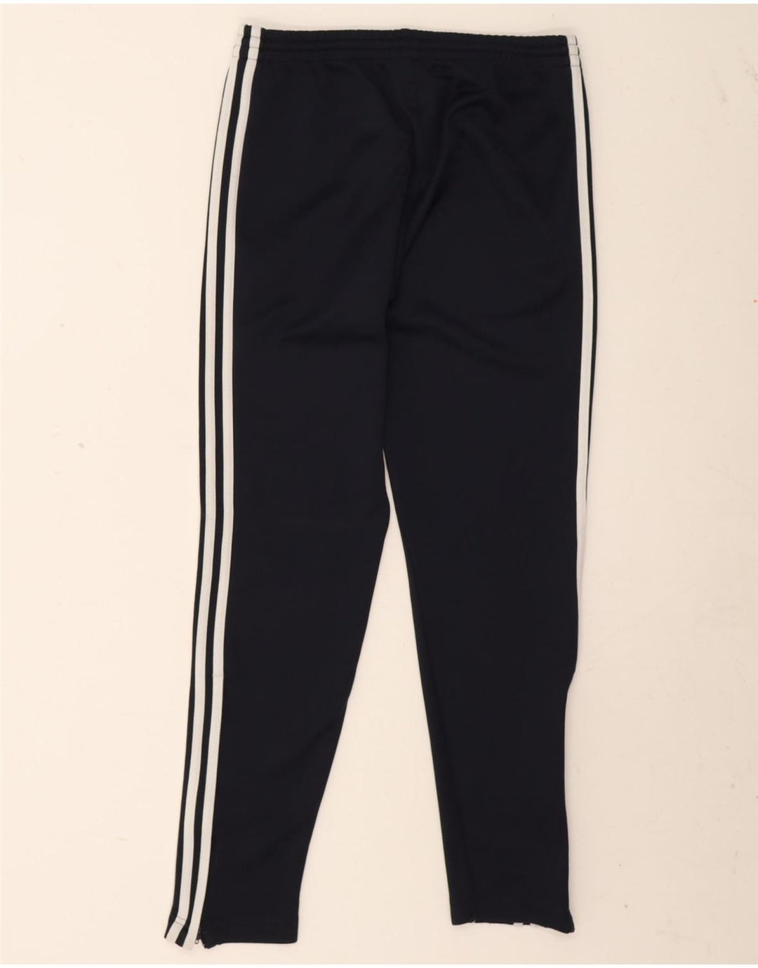 Pantaloni da tuta con grafica Adidas da uomo piccoli in poliestere nero