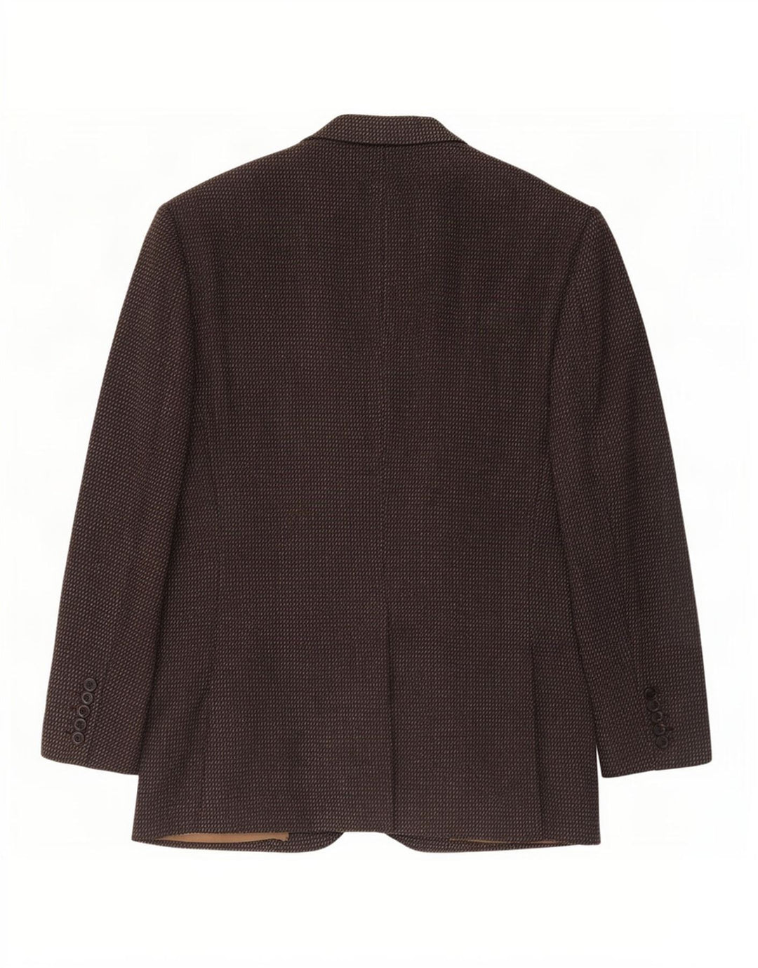 Giacca blazer da uomo a 2 bottoni Anralfo Orsini UK 40 grande marrone screziato