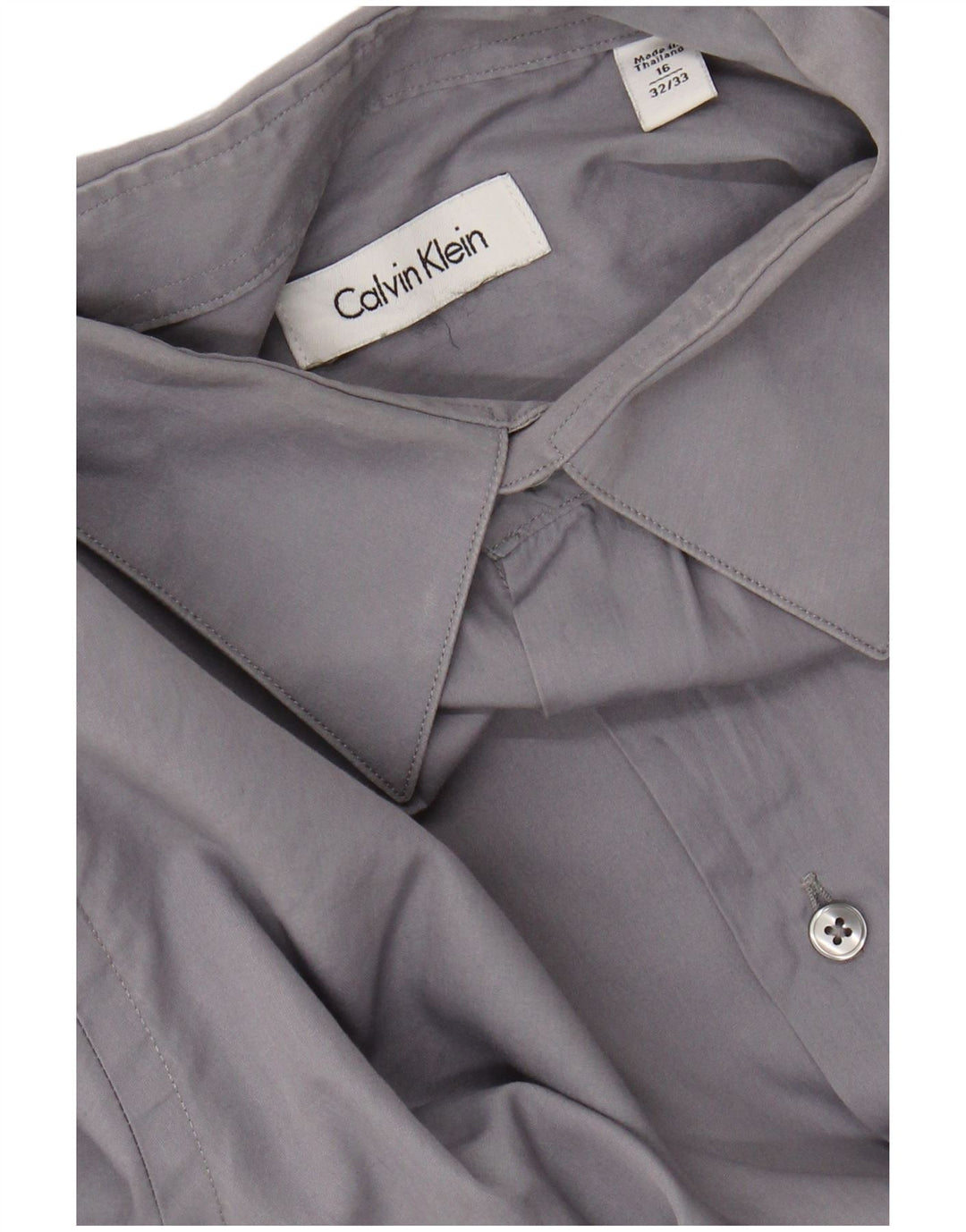 CALVIN KLEIN Camicia da uomo taglia 16 grande blu