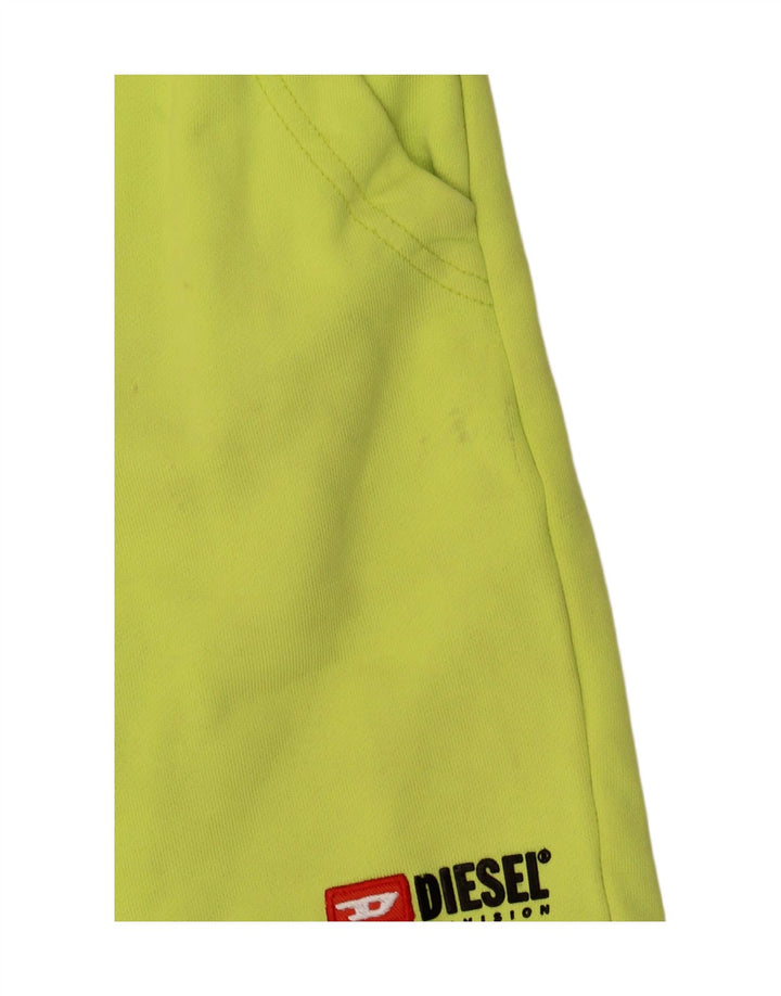 Pantaloncini sportivi Diesel da bambino 9-10 anni in cotone verde