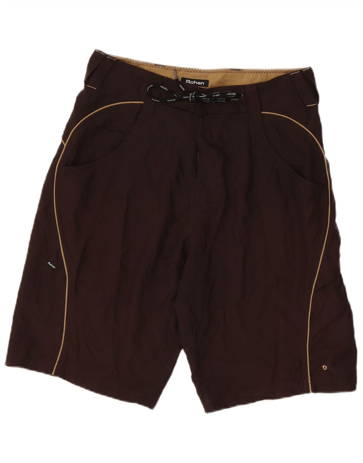 Pantaloncini da bagno da uomo Rohan W32 poliestere marrone medio