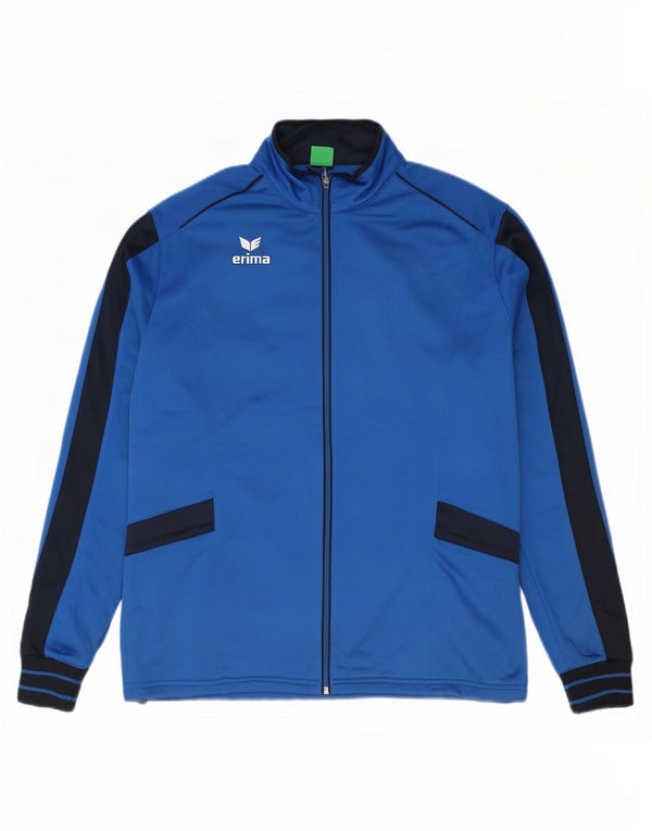 Giacca da tuta da uomo Erima UK 46/48 2XL Blu Colourblock