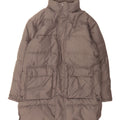 KAPPA Mens Hooded Padded Coat UK 38 Medium Grey Polyester Vintage Kappa and Second-Hand Kappa from Messina Hembry 