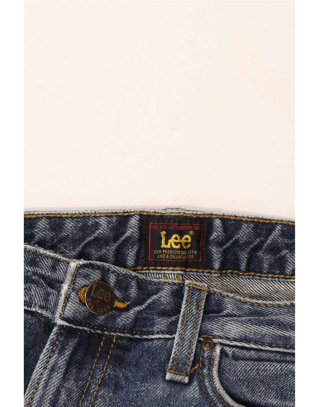 LEE Womens Elly Slim Jeans W27 L30 Blue Cotton Vintage Lee and Second-Hand Lee from Messina Hembry 