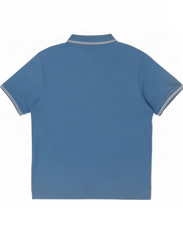 Polo Champion da uomo Easy Fit, taglia grande, in cotone blu