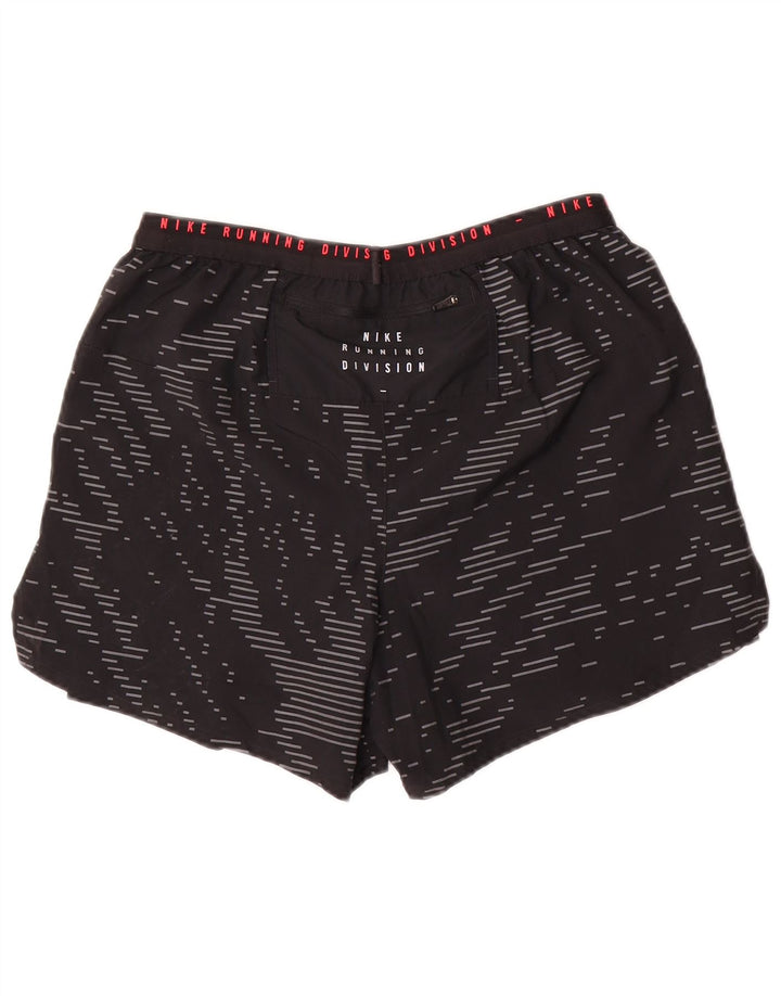 Pantaloncini sportivi Nike da uomo con grafica media nera geometrica