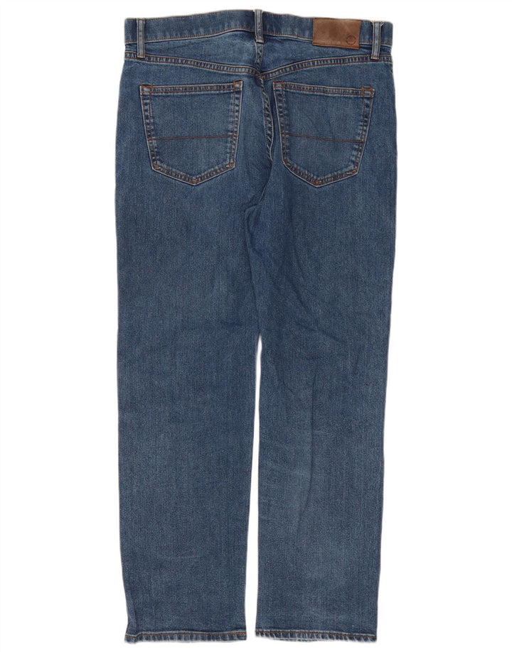 Jeans dritti regolari da uomo Zara W34 L29 cotone blu