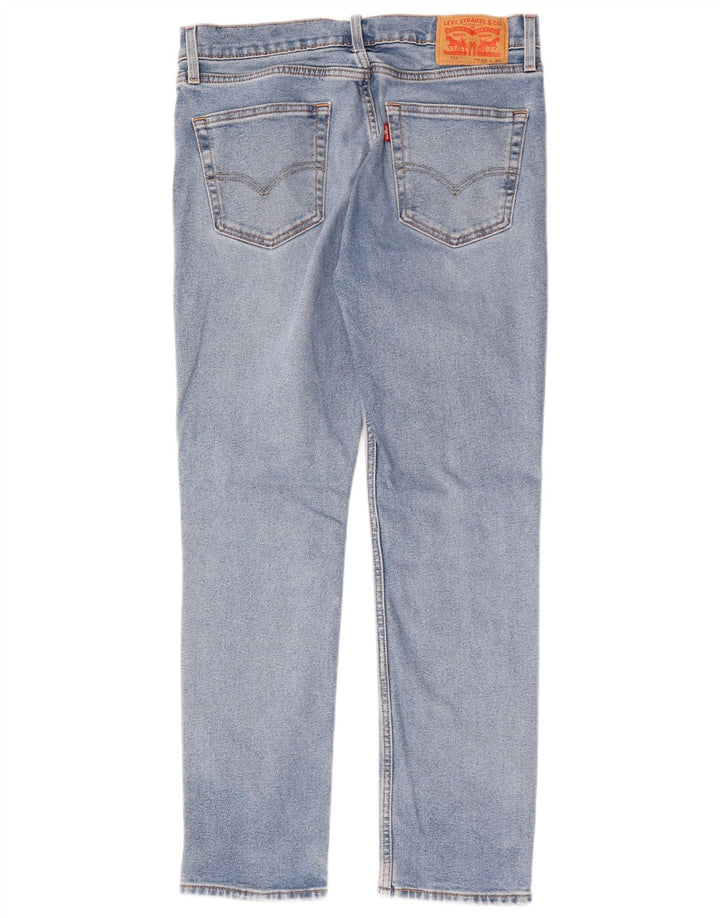Levi's Uomo 511 Slim Jeans W32 L30 Cotone Blu