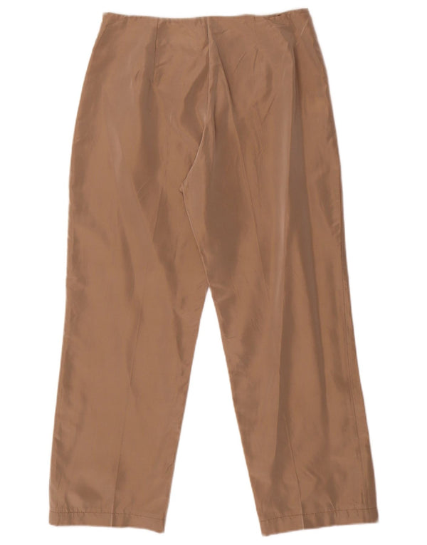 Pantaloni Corti Dritti Donna Trussardi IT 42 Medio W26 L24 Beige