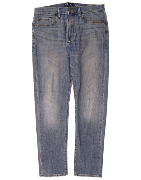Jeans Gap da donna slim affusolati a vita alta W32 L30 cotone blu