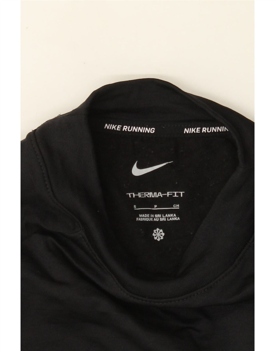 Top NIKE Therma-Fit da donna a maniche lunghe UK 10 Small Nero