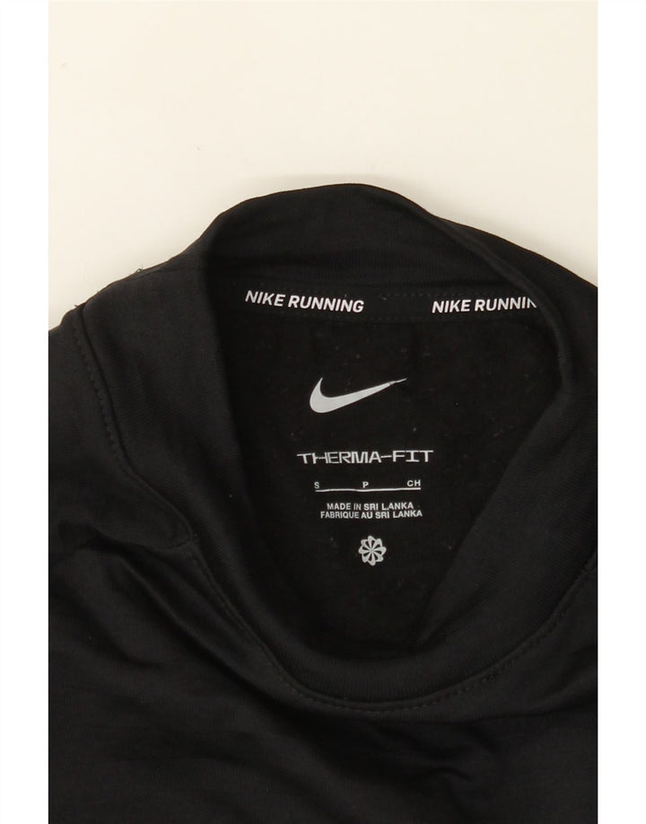 Top NIKE Therma-Fit da donna a maniche lunghe UK 10 Small Nero