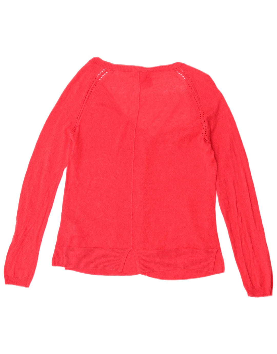 Maglione cardigan da donna White Stuff UK 12 Lino rosso medio
