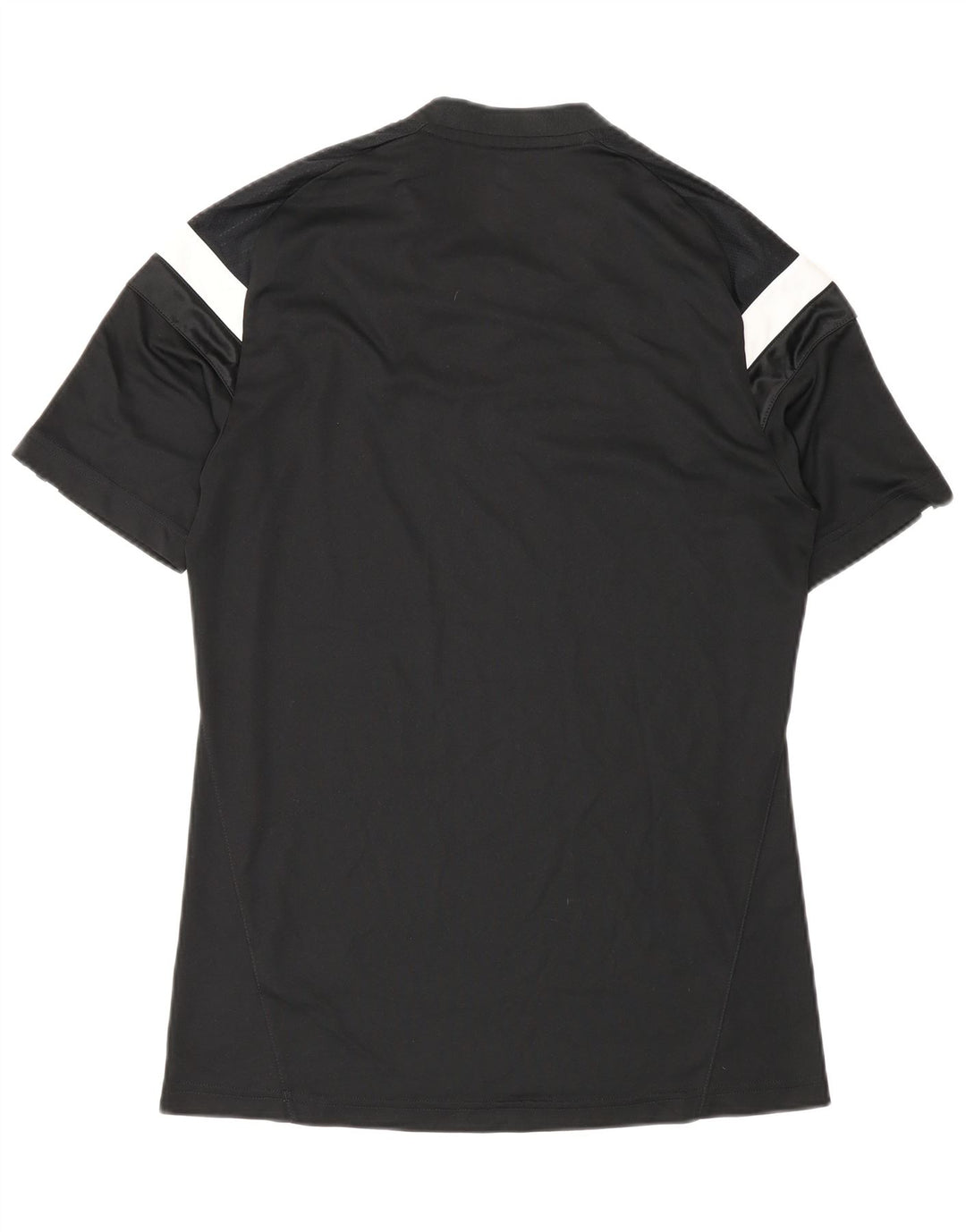 T-shirt grafica Adidas da uomo Durham Top Small in poliestere color block nero