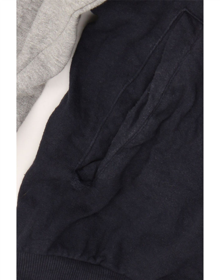 Giacca da ginnastica grafica da uomo Lotto IT 50 Large in cotone color block grigio