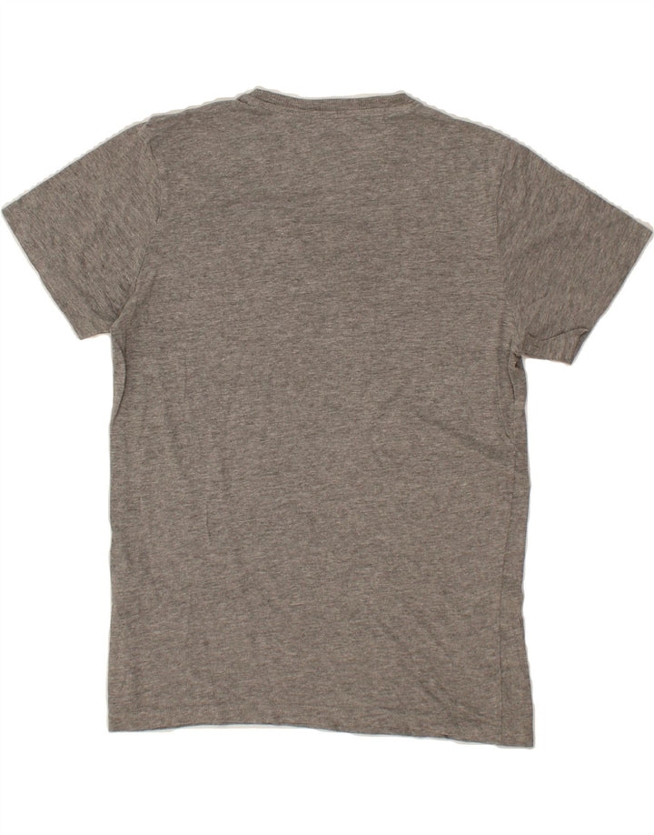 JACK & JONES Mens Graphic T-Shirt Top Small Grey Cotton Vintage Jack & Jones and Second-Hand Jack & Jones from Messina Hembry 