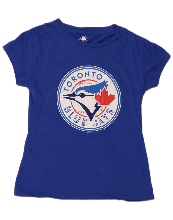 T-shirt grafica da donna di merce originale Top UK 14 grande