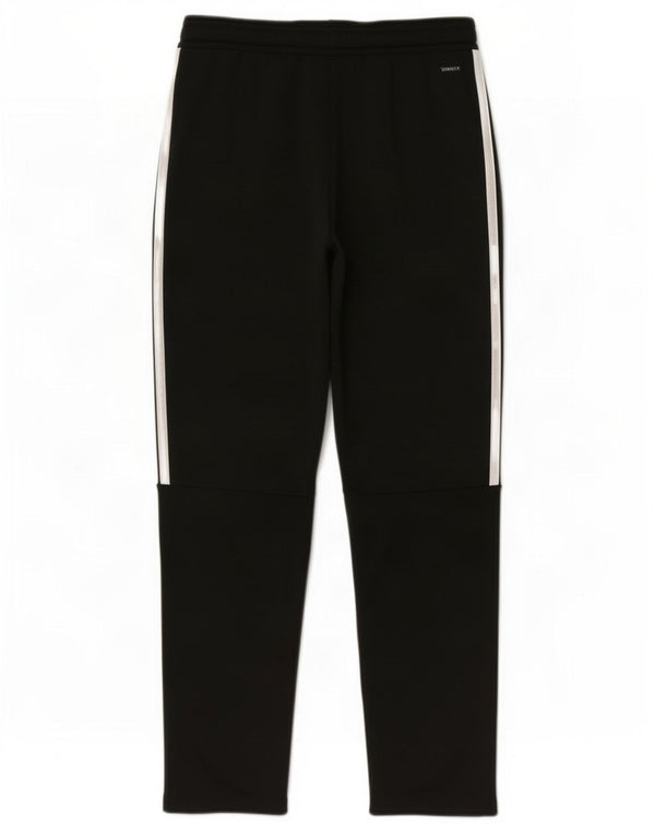 Pantaloni della tuta Adidas Climalite da ragazzo 13-14 anni in poliestere nero