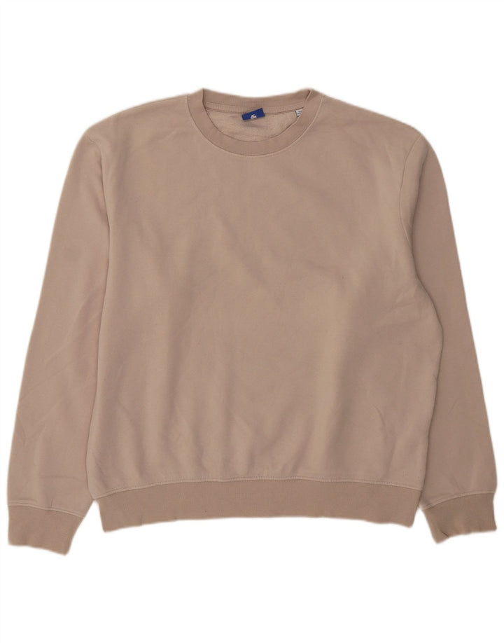 Jack & Jones Felpa grafica da uomo Maglione Poliestere beige medio