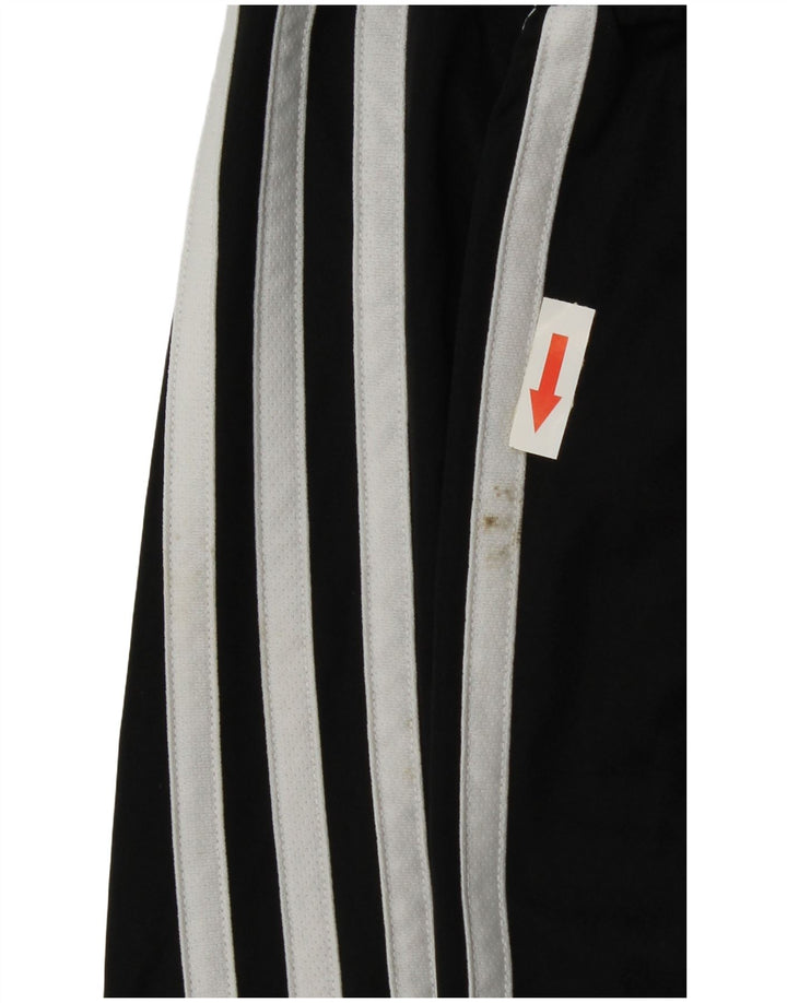 Pantaloncini sportivi Adidas Climalite da uomo grandi in poliestere nero