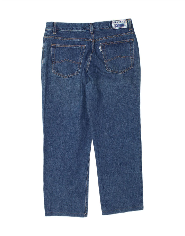 DEXTER Mens Straight Jeans W38 L29 Blue Cotton Vintage Dexter and Second-Hand Dexter from Messina Hembry 