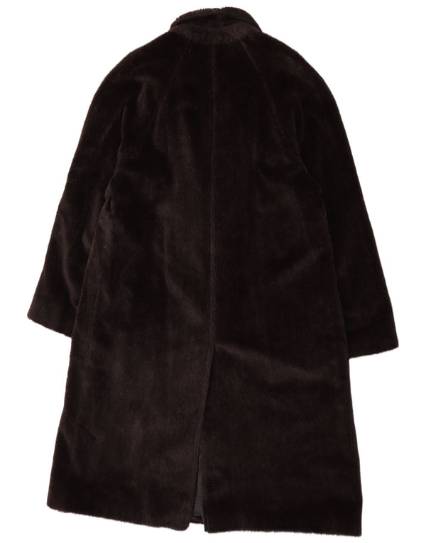 Cappotto da donna in pelliccia sintetica Belvest IT 56 3XL Lana di alpaca marrone