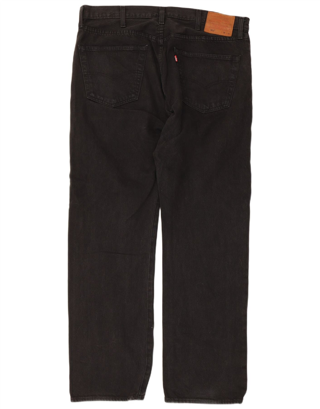 Levi's Uomo 501 Jeans dritti W38 L32 Cotone Nero