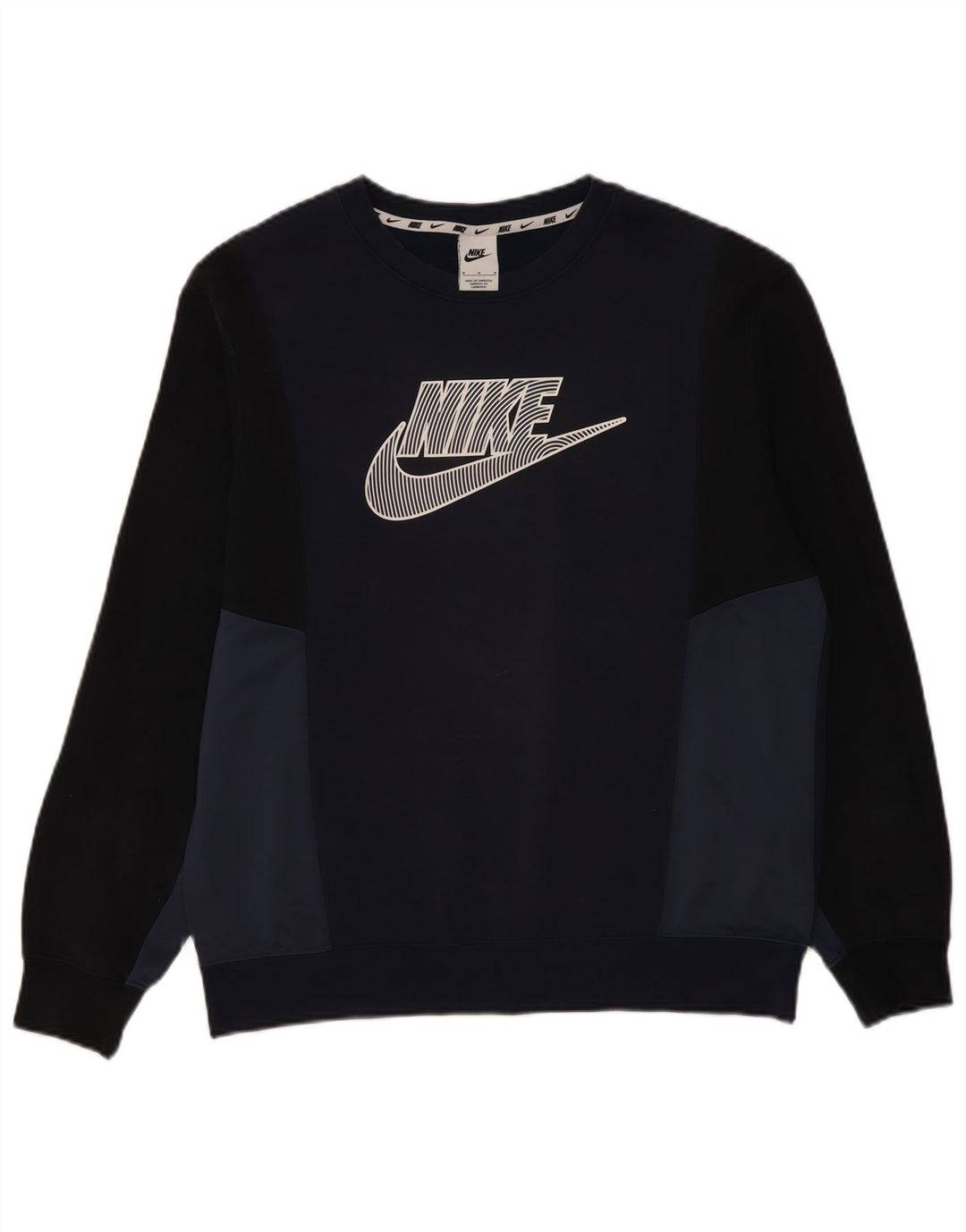 Felpa grafica da uomo Nike Felpa media color blu navy