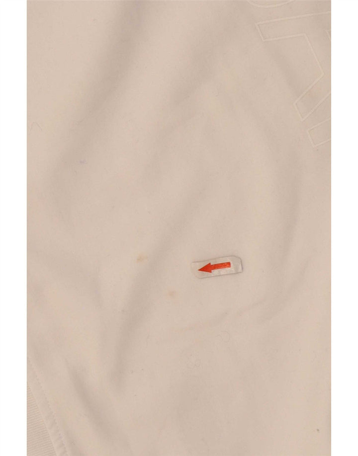 Felpa oversize da donna Ted Baker, taglia 2, piccola, in poliestere bianco