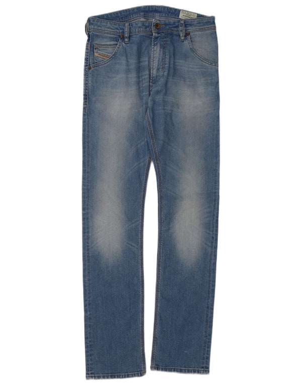 DIESEL Jeans dritti Krooley da uomo W29 L34 cotone blu