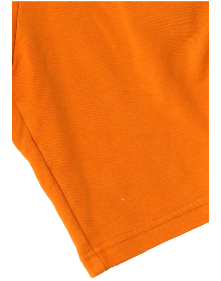 Pantaloncini sportivi Puma da uomo di colore arancione medio