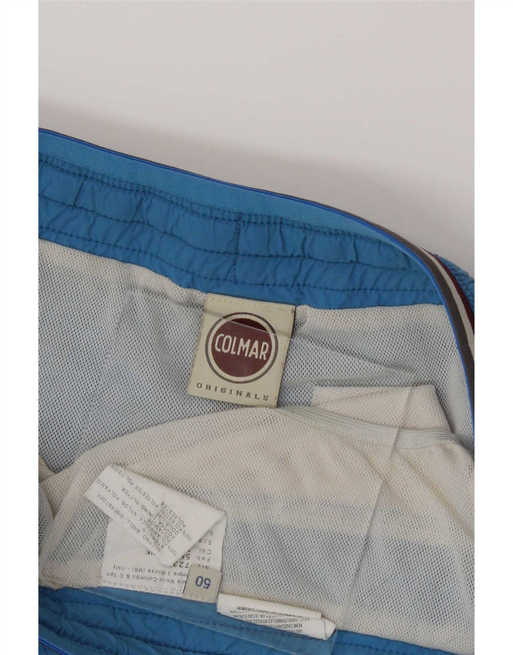 Pantaloncini da bagno grafici da uomo Colmar IT 50 Large nylon blu