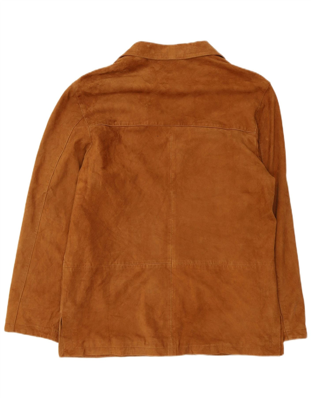 Giacca in pelle scamosciata da donna Zarro IT 42 in pelle marrone medio