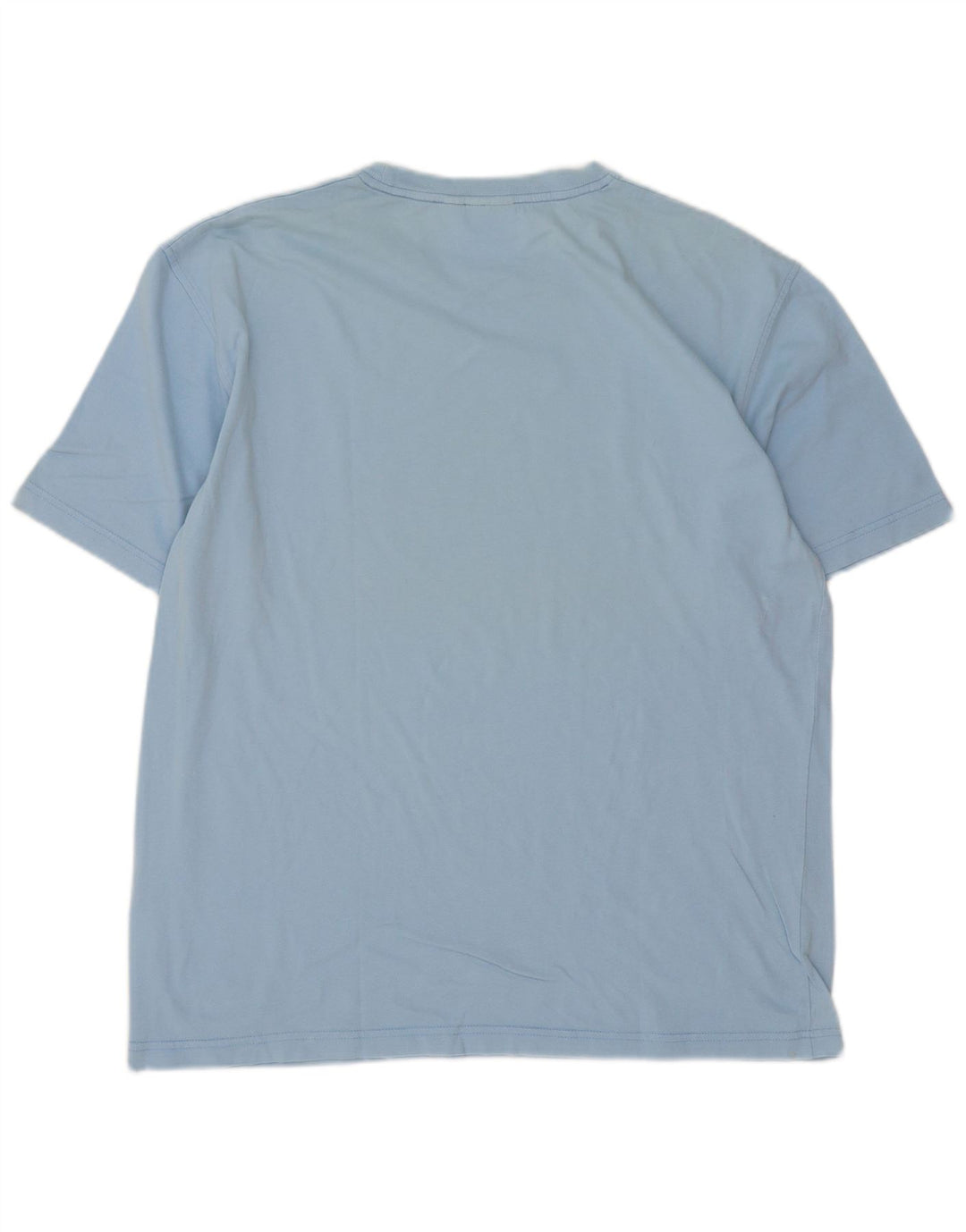 T-shirt grafica da uomo Ellesse Top grande in cotone blu