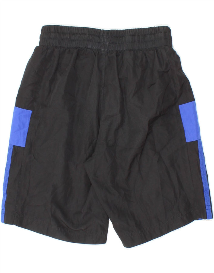 ADIDAS Boys Sport Shorts 7-8 Years Black Colourblock Polyester Vintage Adidas and Second-Hand Adidas from Messina Hembry 
