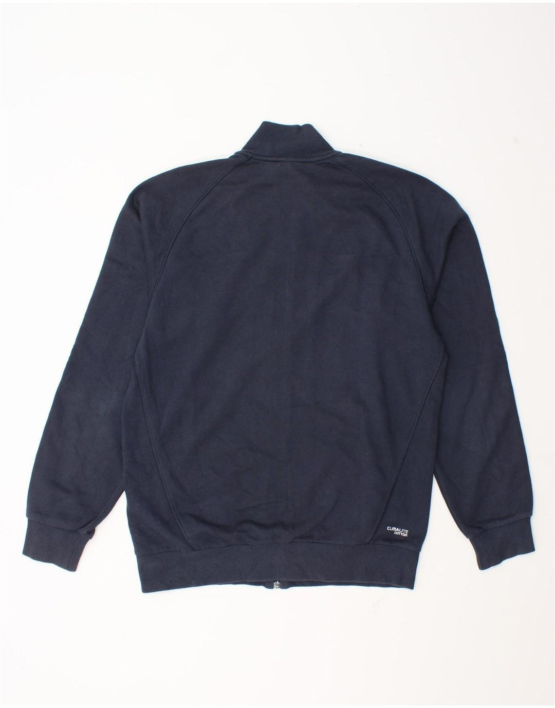 Giacca da ginnastica da uomo Adidas Clima 365 piccola in cotone blu navy