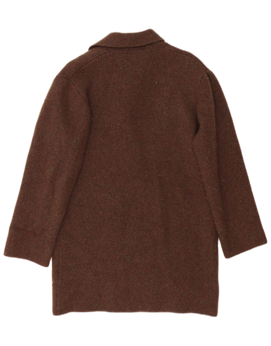 Soprabito oversize da donna Zara UK 10 piccolo in lana kaki