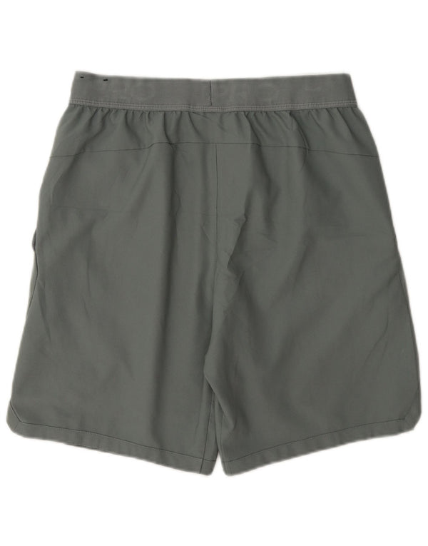 Pantaloncini sportivi Nike Dri Fit Graphic Standard da uomo piccoli in poliestere grigio