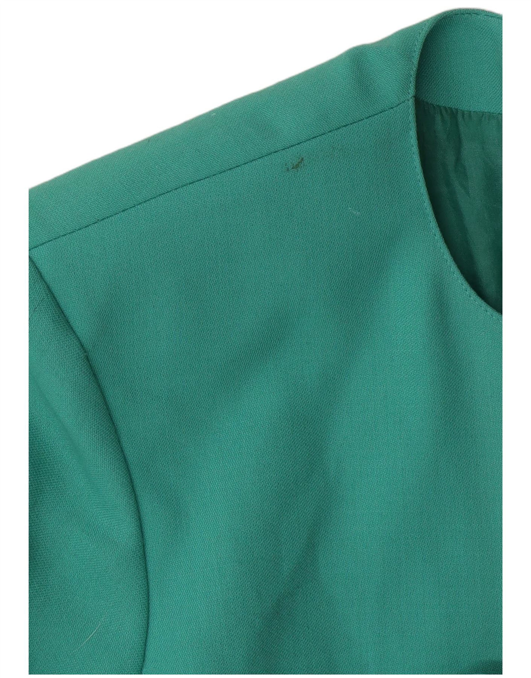 BASLER Womens Short Sleeve Blazer Jacket UK 10 Small Green Classic