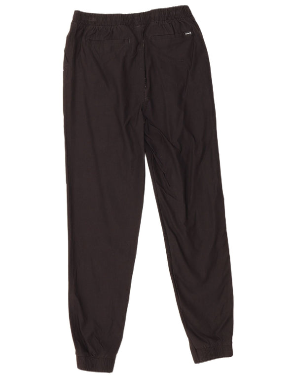 Pantaloni chino da jogging per ragazzi Hurley 14-15 anni W30 L28 nylon nero