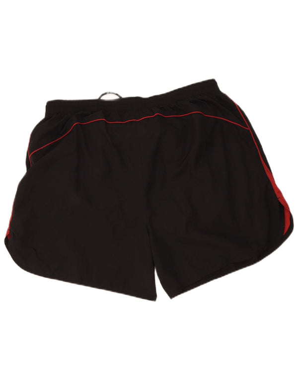 Pantaloncini sportivi da uomo Asics 2XL Poliestere color block nero