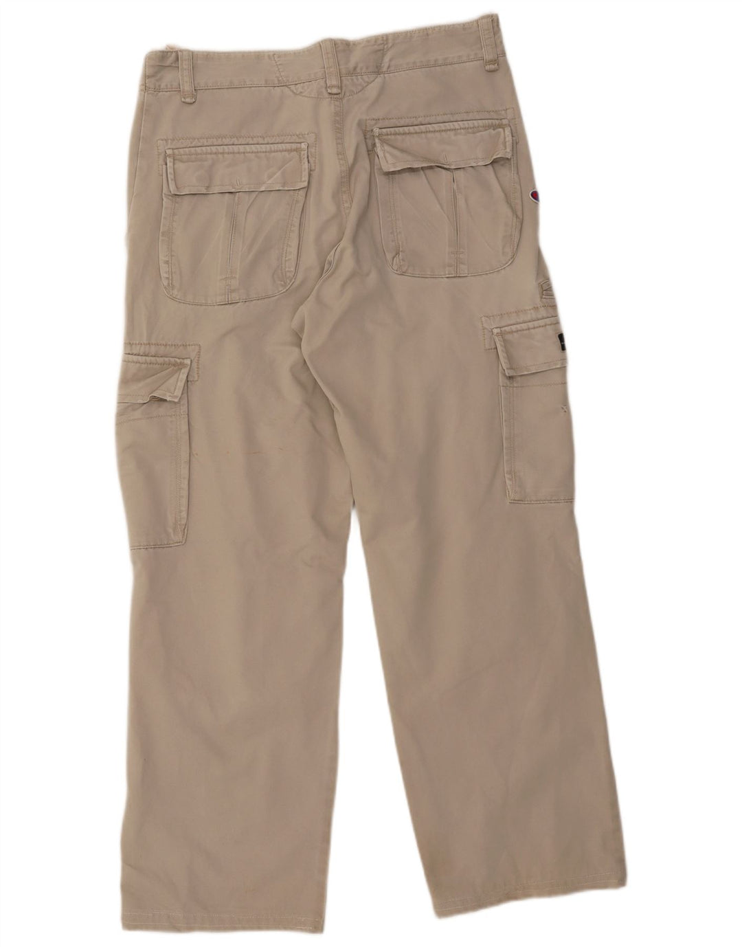 Pantaloni cargo dritti da donna XDYE EU 42 Large W34 L31 Beige