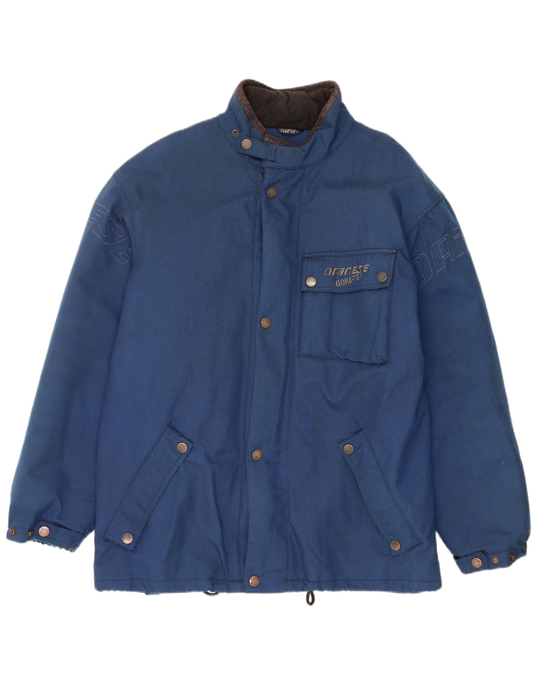 Giacca a vento grafica da uomo Dainese IT 56 XL nylon blu